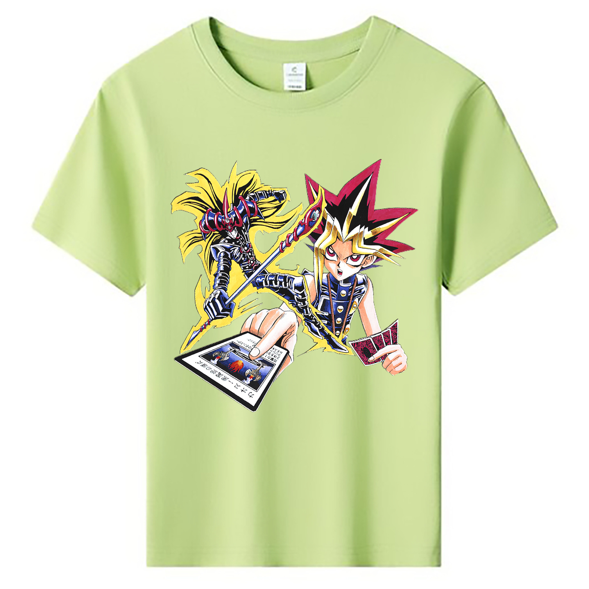 （画像用） 遊☆戯☆王 Yu-Gi-Oh! 綿100％キッズTシャツ（フロントプリント）
